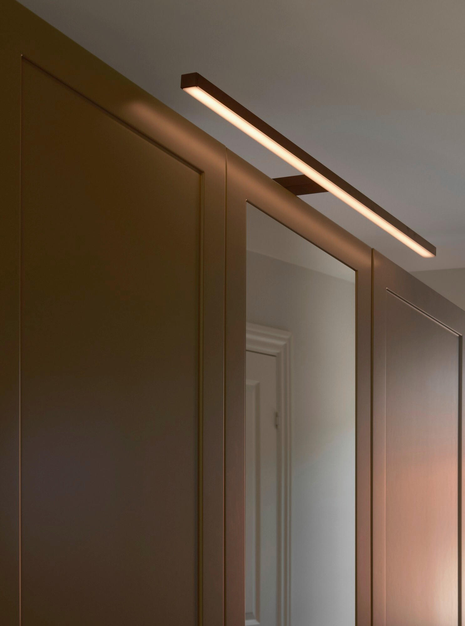BADEZIMMER-WANDLEUCHTE 14,2/80 cm   - Schwarz, KONVENTIONELL, Metall (14,2/80cm) - Nordlux