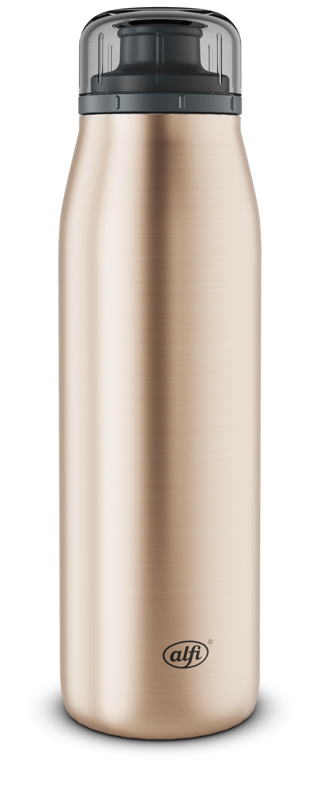 ISOLIERFLASCHE ISO Bottle 0,35 L  - Champagner, Design, Metall (0,50l) - Alfi