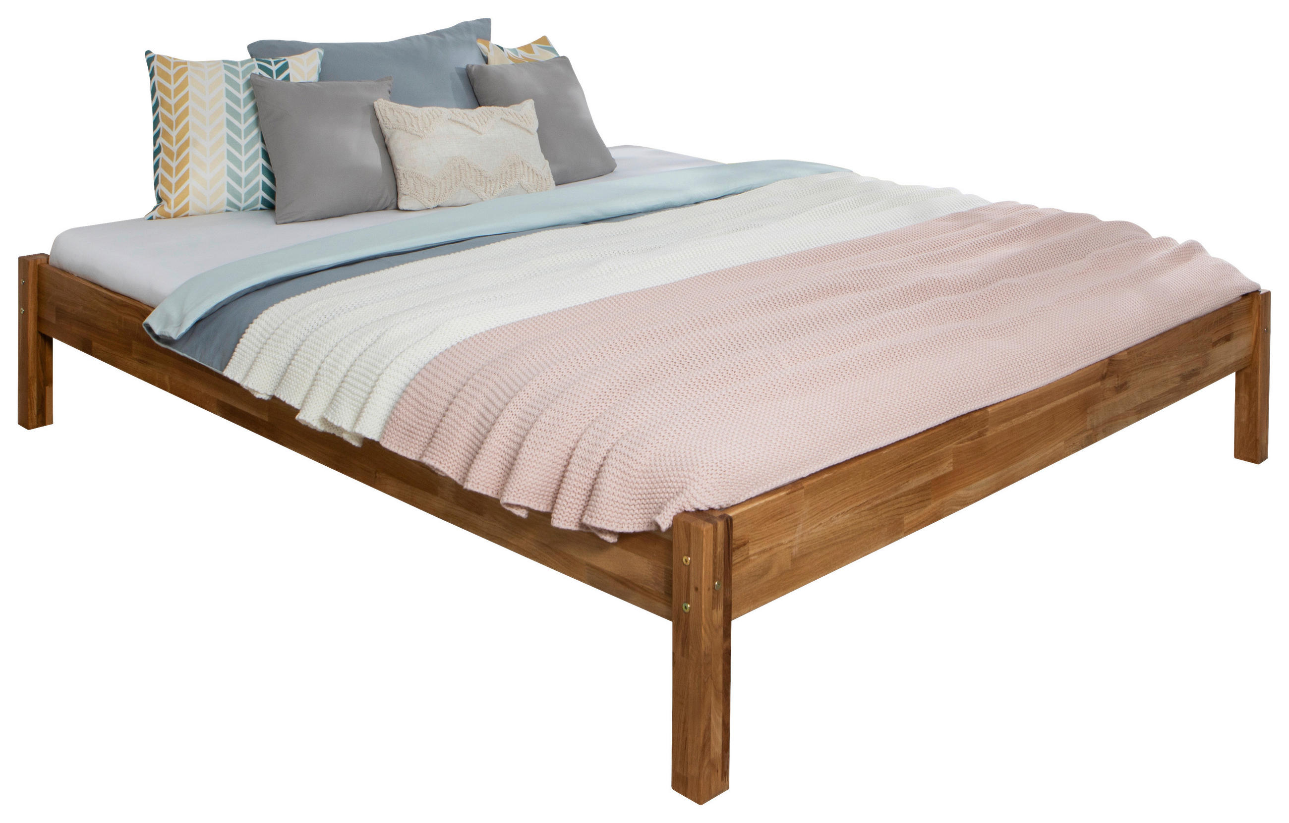 FUTONBETT 180/200 cm  in Naturfarben   - Naturfarben, Modern, Holz (180/200cm) - MID.YOU