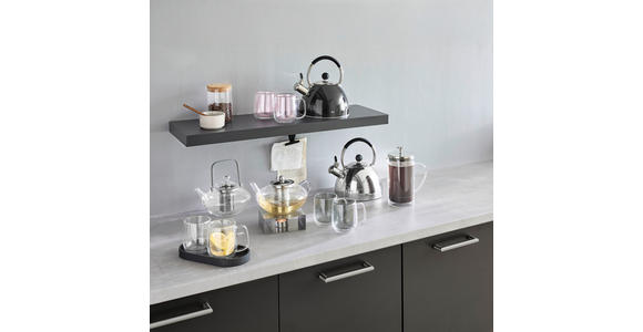 TEEKANNE  - Klar, Basics, Glas/Metall (1300ml) - Novel