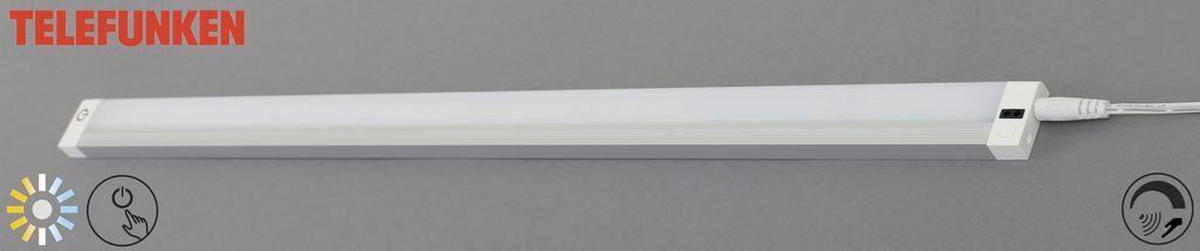 PODELEMENTNA SVETILKA   /520 lm/3000 - 6500 K// - bela, Basics, kovina/umetna masa (50/3/1cm)