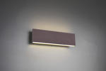 LED-WANDLEUCHTE CONCHA   - Rostfarben/Weiß, KONVENTIONELL, Kunststoff/Metall (28/8/4,5cm) - Trio Leuchten
