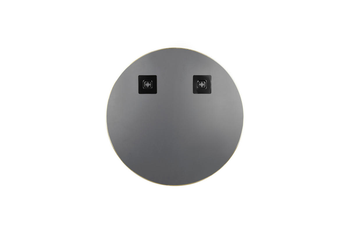 WANDSPIEGEL Goldfarben  - Goldfarben, Trend, Glas/Metall (50/50/0,5cm) - Boxxx