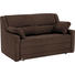 SCHLAFSOFA in Textil Braun - Schwarz/Braun, KONVENTIONELL, Kunststoff/Textil (152/88/91cm) - Sedda SCHLAFSOFA in Textil Braun - Schwarz/Braun, KONVENTIONELL, Kunststoff/Textil (152/88/91cm) - Sedda