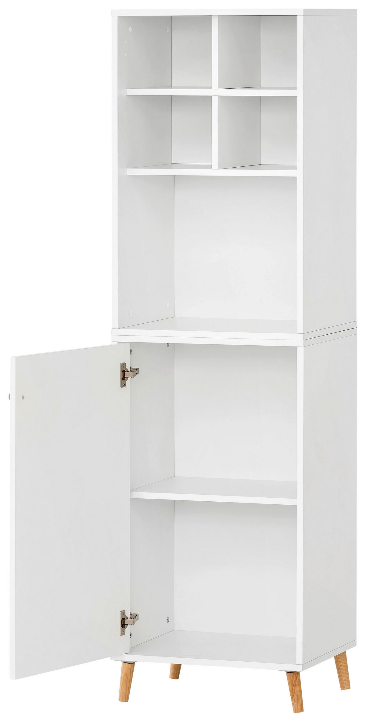 AKTENSCHRANK Weiß  - Weiß, MODERN, Holzwerkstoff (50,95/174,2/41cm) - MID.YOU