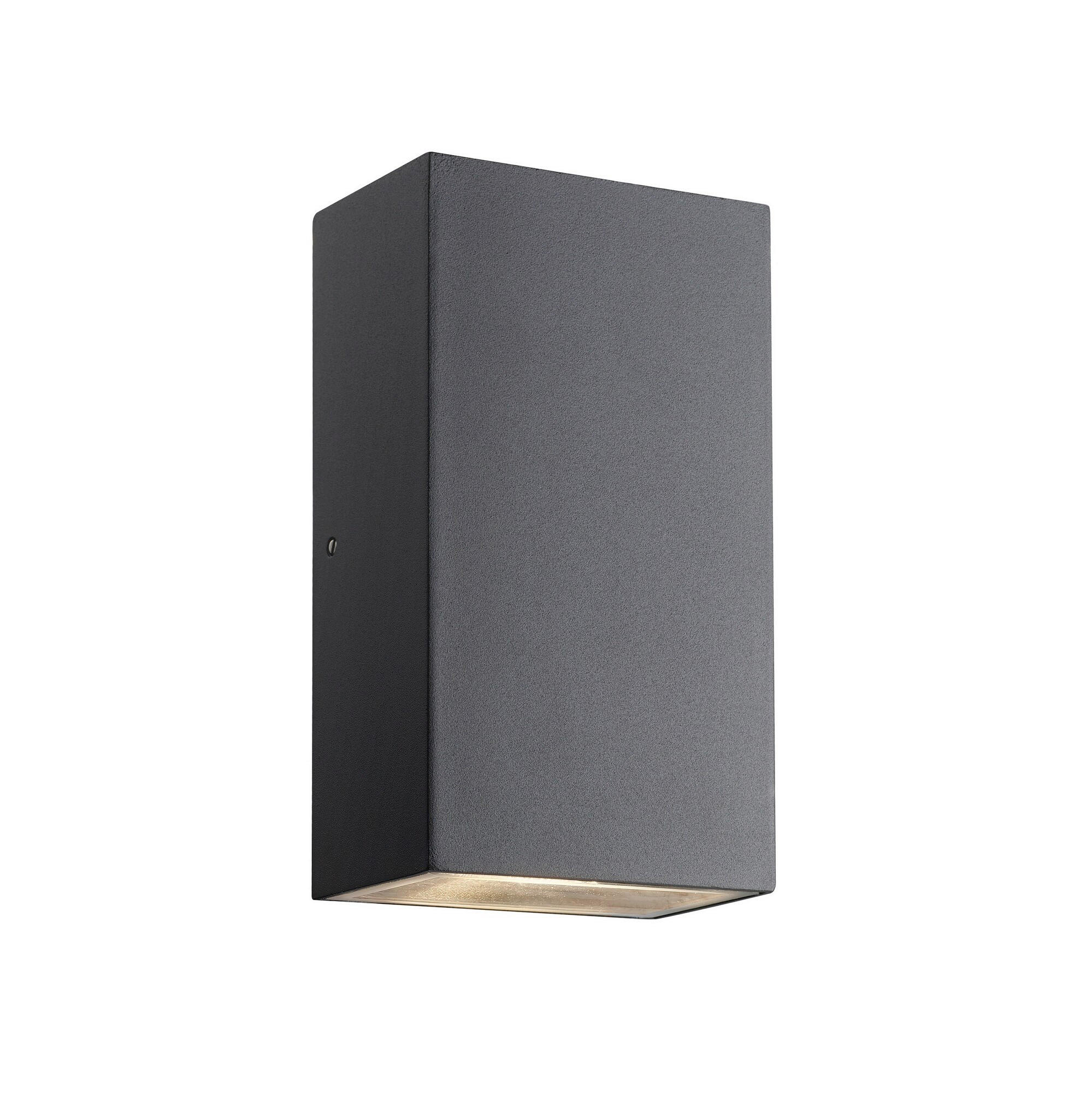 AUßENWANDLEUCHTE 9/5,6/16 cm   - Schwarz, Design, Metall (9/5,6/16cm) - Nordlux