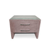 ÉJJELISZEKRÉNY  - krómszínű, Basics, textil/fém (58/45/45cm) - Andante