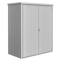 GERÄTESCHRANK - Silberfarben, Design, Metall (155/182,5/83cm) - Biohort