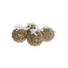 CHRISTBAUMKUGEL-SET 4-teilig Champagner - Champagner, Kunststoff (10cm) CHRISTBAUMKUGEL-SET 4-teilig Champagner - Champagner, Kunststoff (10cm)