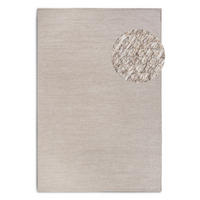WEBTEPPICH  Wohnzimmer 190/280/280 cm Delhi Creme, Beige rechteckig  - Beige/Creme, Basics, Textil (190/280/280cm) - Elle Decoration