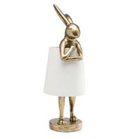 TISCHLEUCHTE 23/68/23 cm   - Goldfarben, Design, Kunststoff/Metall (23/68/23cm) - Kare-Design