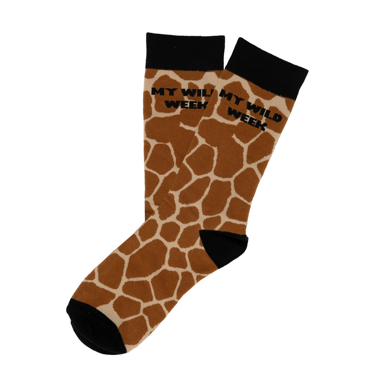 SOCKEN  - Waldgrün/Hellbraun, Trend, Textil (15/6/10cm)