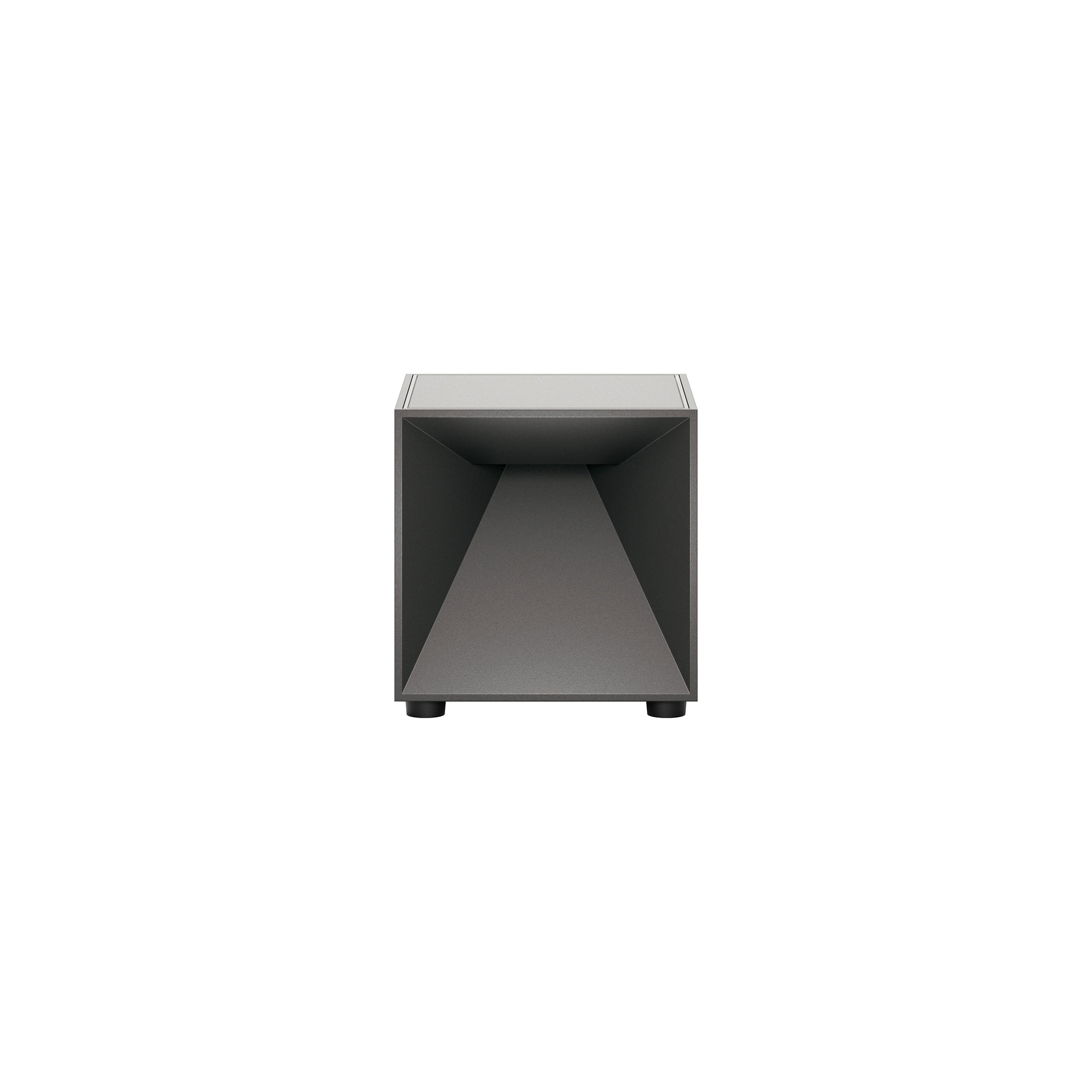 Sigor Akku-Tischleuchte Nutalis Anthrazit 8x8x8 cm