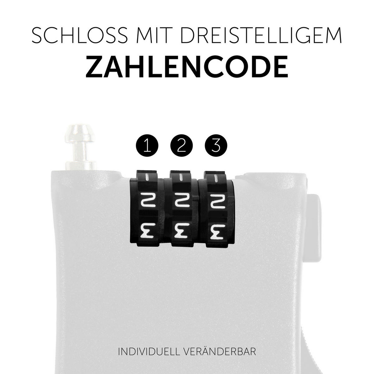 KINDERWAGENAUSSTATTUNG - Schwarz, Basics, Kunststoff/Metall (7,5/5,5/2,0cm) - Hauck
