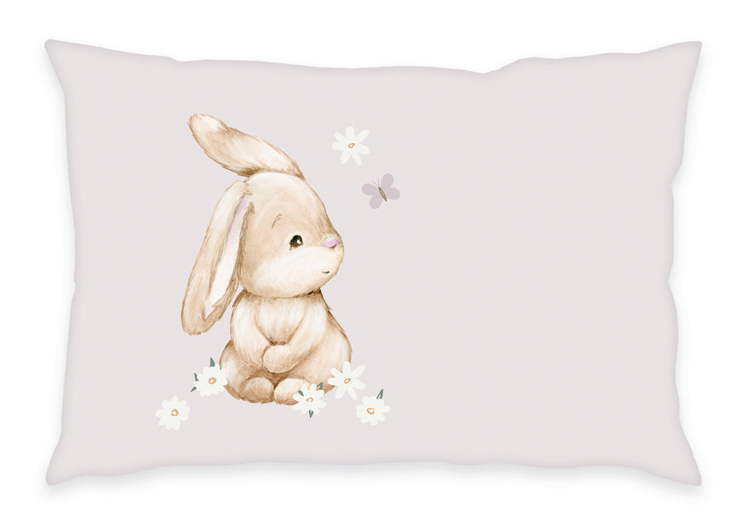BABYBETTWÄSCHE 100/135 cm  - Hellrosa, Basics, Textil (100/135cm) - Herding