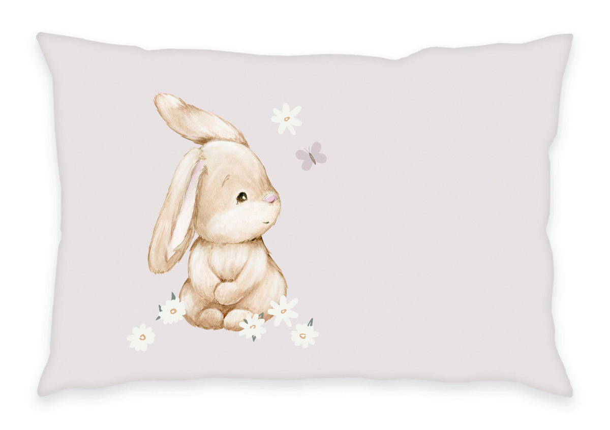BABYBETTWÄSCHE 100/135 cm  - Hellrosa, Basics, Textil (100/135cm) - Herding