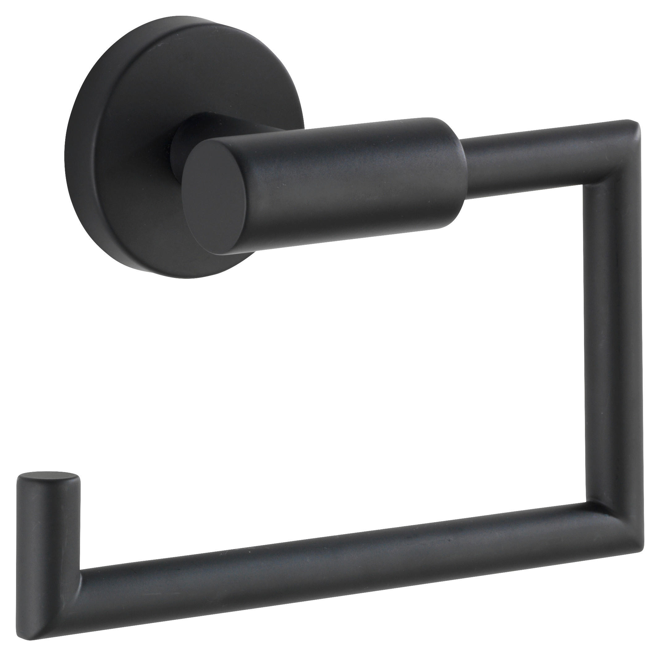 TOILETTENPAPIERHALTER - Schwarz, Basics, Metall (15/10,5/6,5cm) - Wenko
