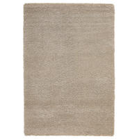 HOCHFLORTEPPICH 120/170 cm Hellbraun  - Hellbraun, Basics, Textil (120/170cm) - Novel