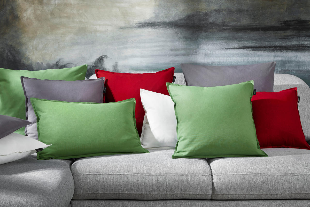 POŤAH NA VANKÚŠ  40/40 cm - biela, Basics, textil (40/40cm) - Novel