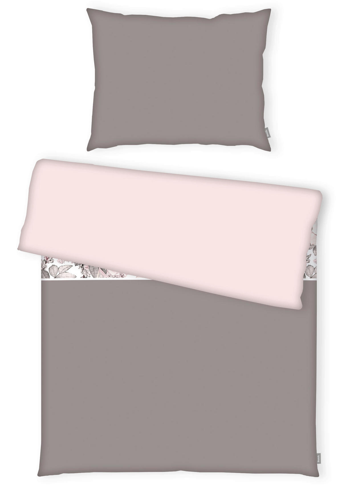 WENDEBETTWÄSCHE 135/200 cm  - Beige/Multicolor, Basics, Textil (135/200cm) - Bench