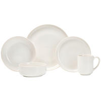 KOMBISERVICE Beige Marbella 20-teilig 4 Personen  - Beige, Trend, Keramik - Novel