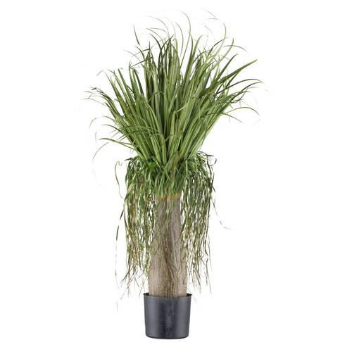 KUNSTPFLANZE 125 cm  - Schwarz/Braun, Design, Kunststoff (125cm) - P & B