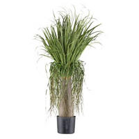 KUNSTPFLANZE 125 cm  - Schwarz/Braun, Design, Kunststoff (125cm) - P & B