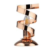 TISCHLEUCHTE 12/25 cm   - Kupferfarben, Design, Metall (12/25cm)