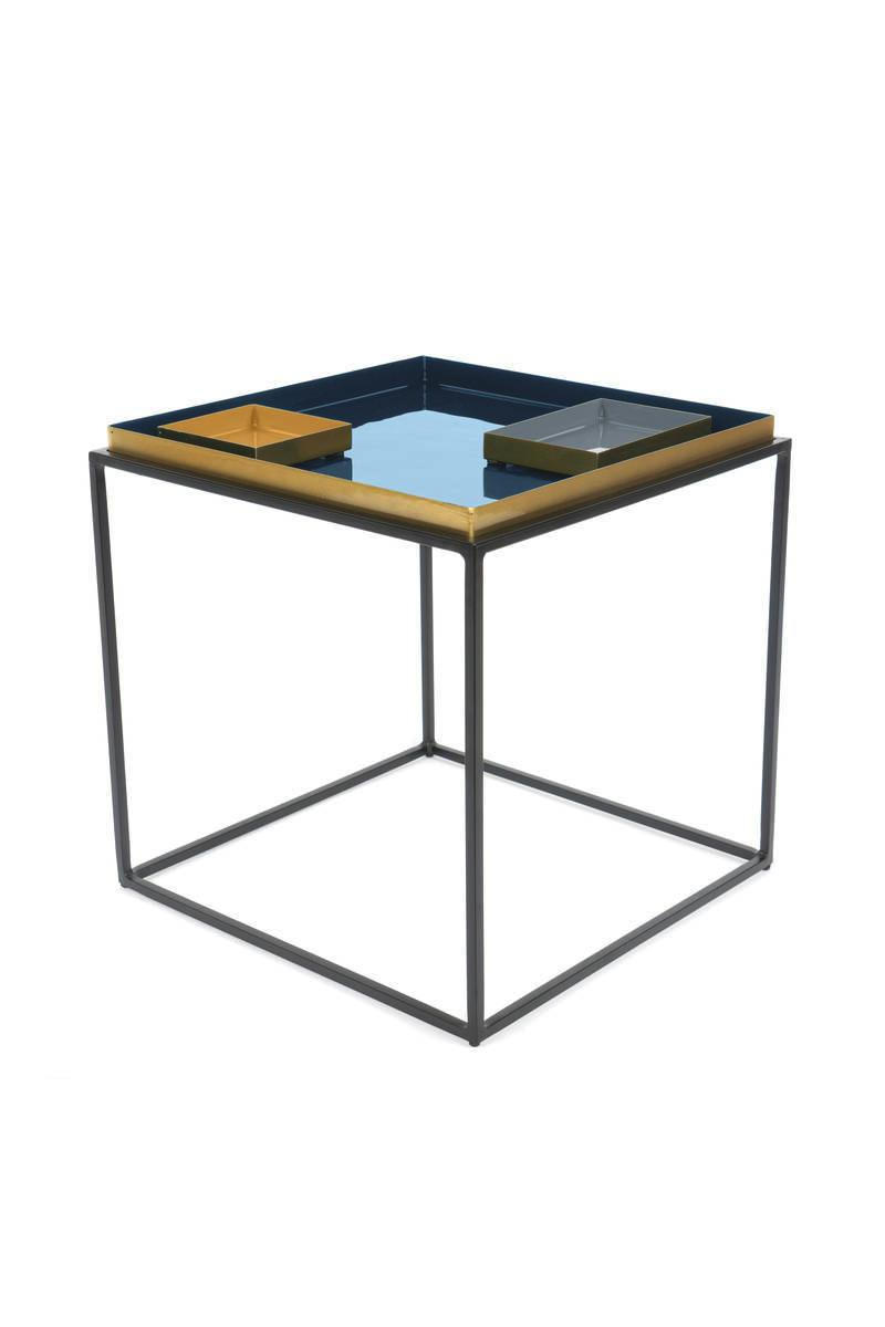 Beistelltisch in Metall