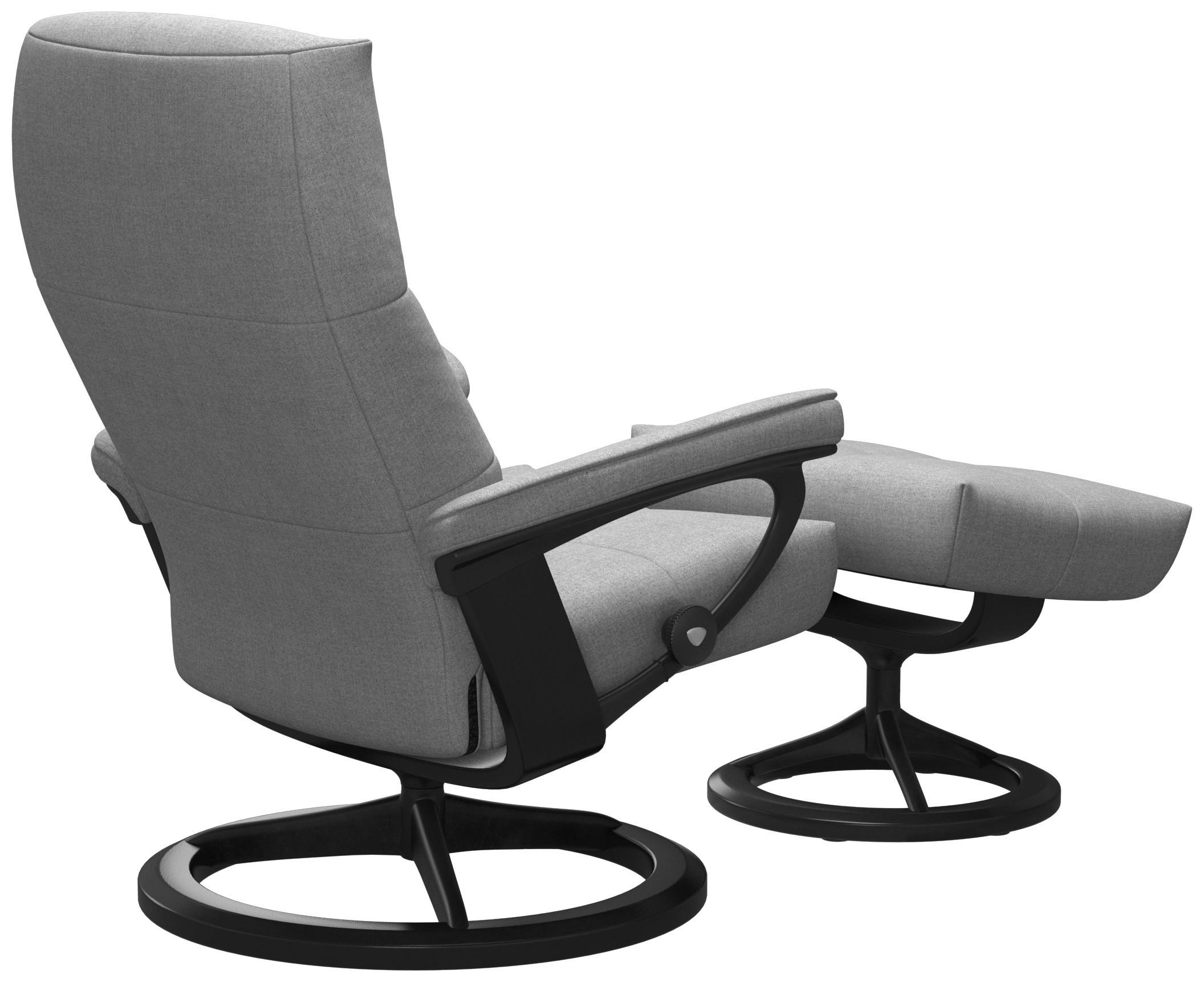 RELAXSESSELSET beschichtet Relaxfunktion    - Hellgrau, Design, Holz/Textil (84/103/74cm) - Stressless