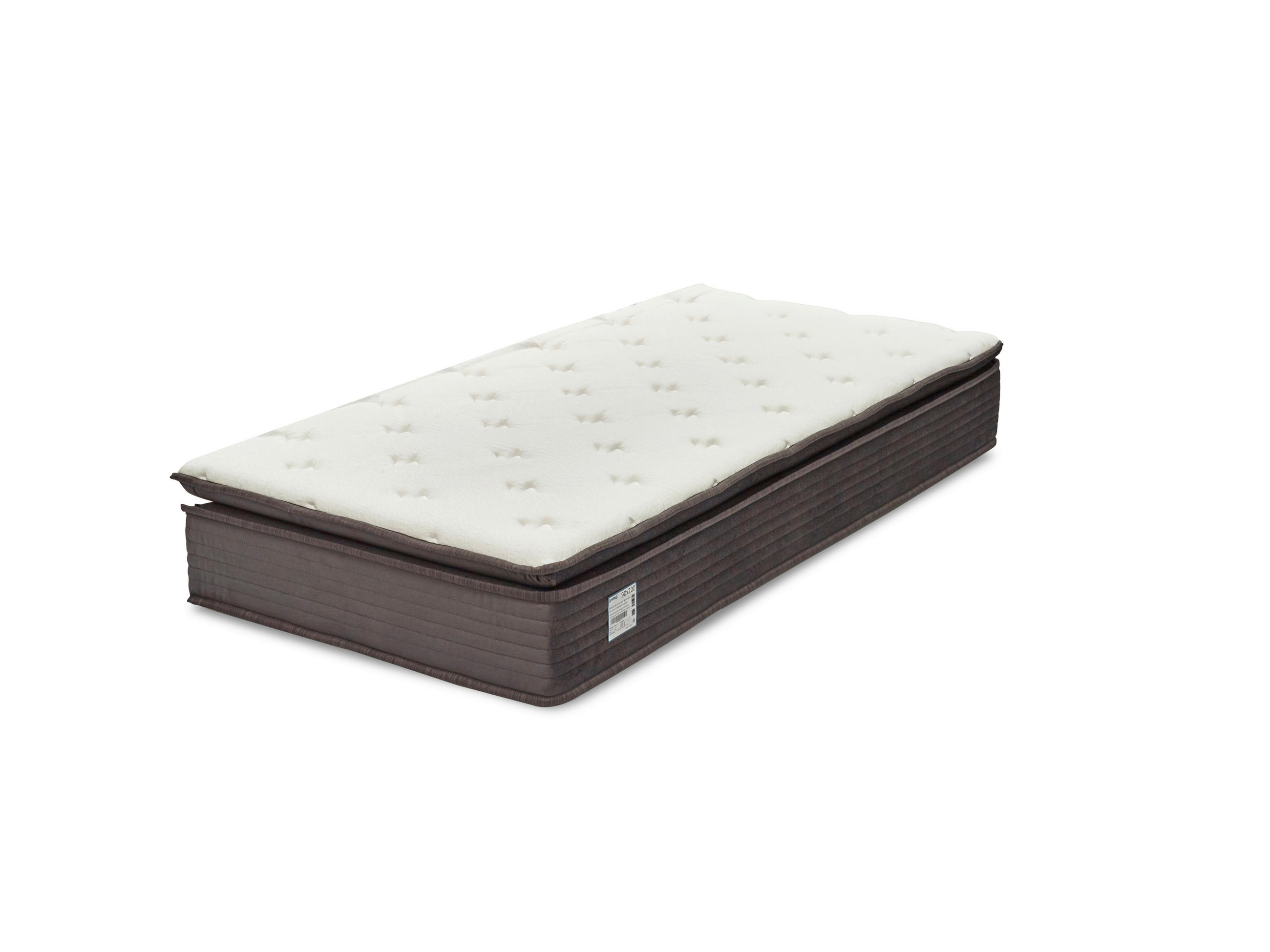 SALTEA  - alb, Basics, textil (90/200cm) - Sleeptex