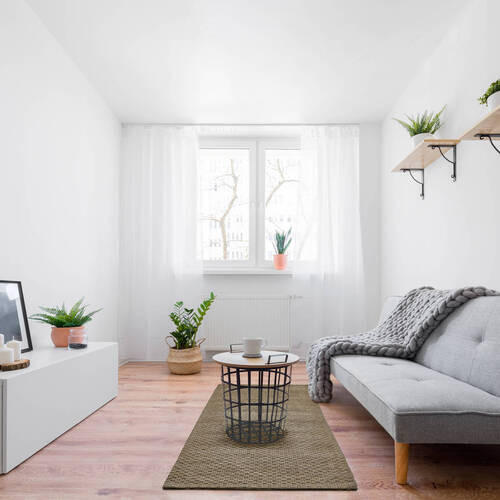 Thumbnail - Linea Natura Handwebteppich, Taupe, Textil, Uni, rechteckig, 130x190 cm, Handmade in India, für Fußbodenheizung geeignet...