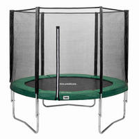 REBRÍK K TRAMPOLÍNE - zelená, Konventionell, kov (251cm)