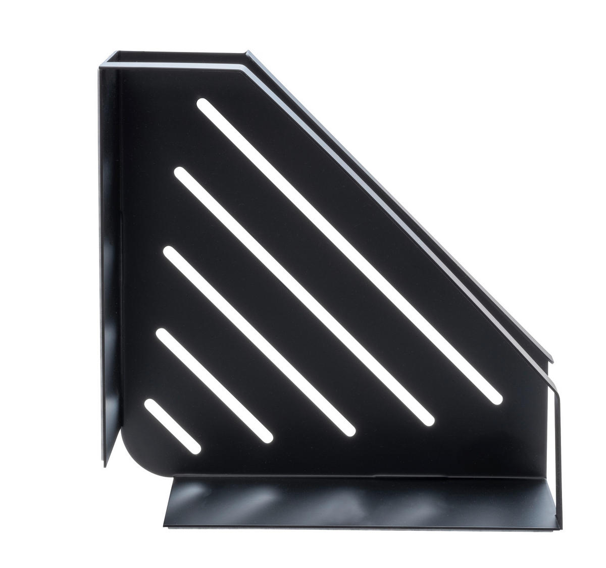 DUSCHABLAGE Metall  - Schwarz, KONVENTIONELL, Metall (28,5/8/18cm) - Schöner Wohnen