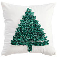 KISSENHÜLLE 45/45 cm  - Weiß, KONVENTIONELL, Textil (45/45cm) - X-Mas