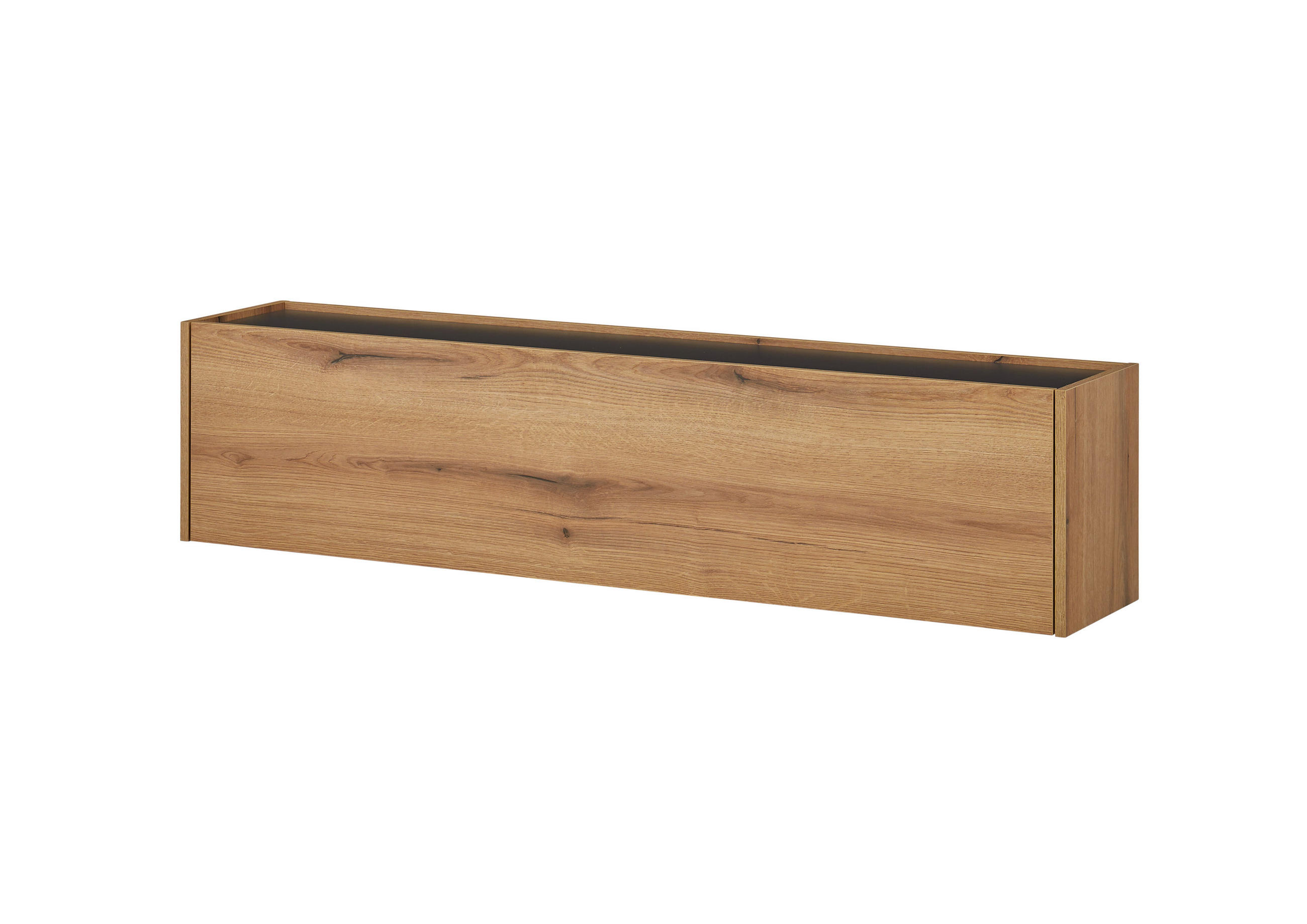 HÄNGEELEMENT Anthrazit, Eichefarben  - Eichefarben/Anthrazit, Design, Holzwerkstoff (150/35/30cm) - Modante