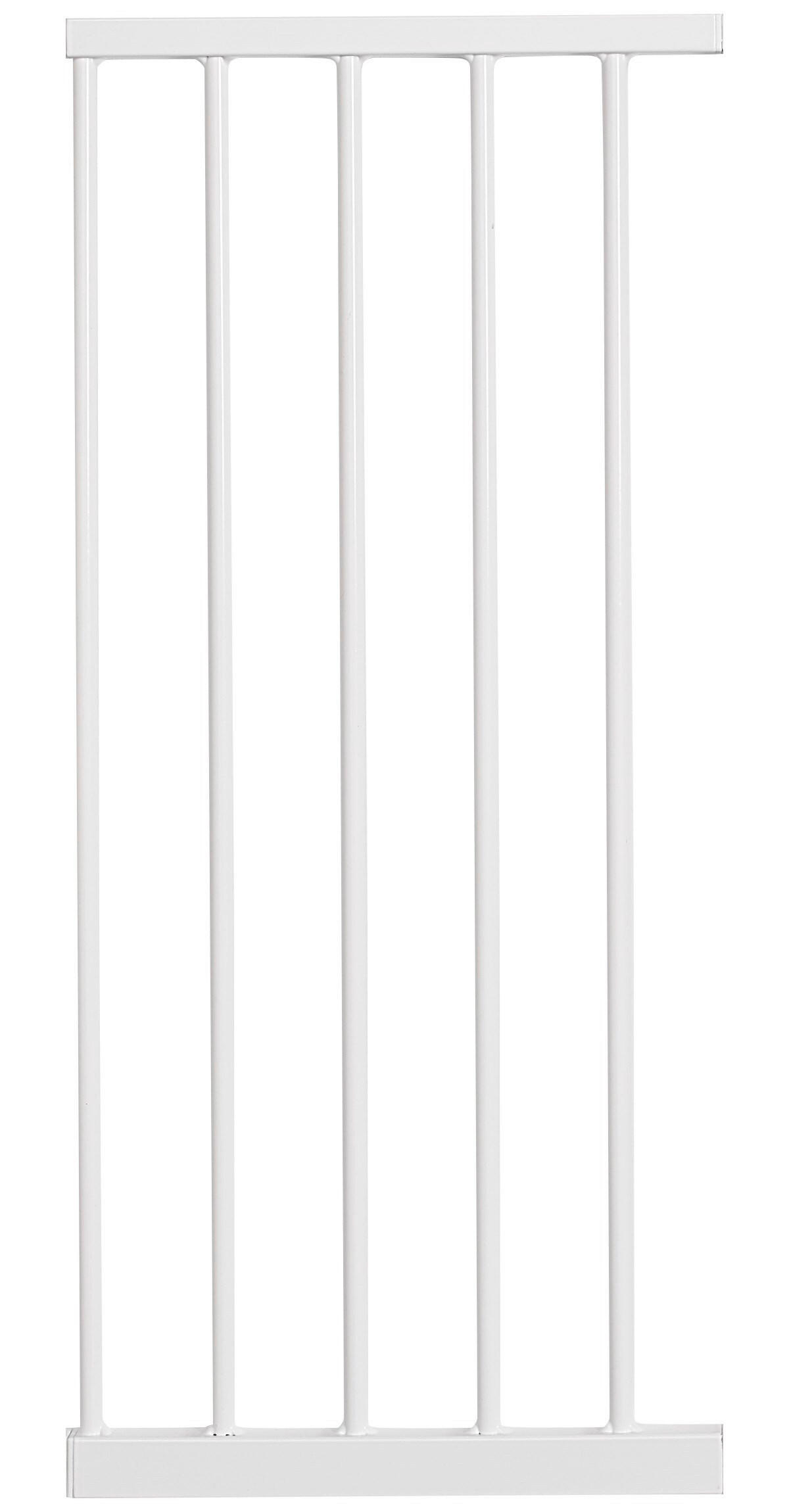 SCHUTZGITTERVERLÄNGERUNG 32/72 cm  - Weiß, Basics, Metall (32/72cm) - Baby Dan