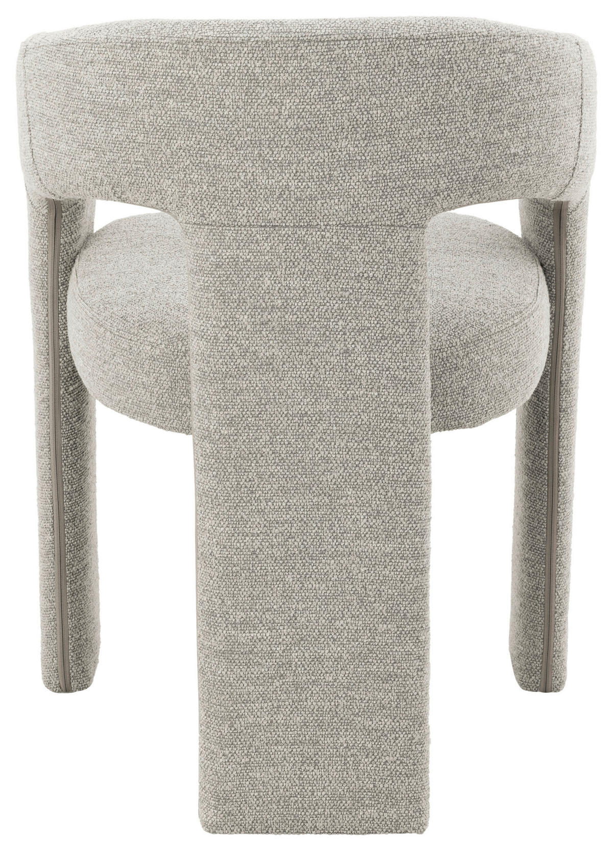 ARMLEHNSTUHL  inklusive Armlehnen Webstoff  Beige  - Beige, Design, Textil/Metall (58/81/61cm) - Niels Andersson