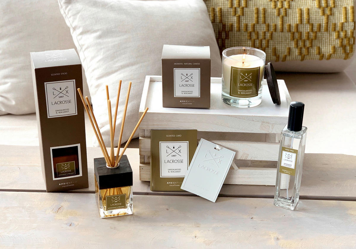 Difuzor  200 ml  - višebojna, Osnovno, staklo/karton (200ml) - Lacrosse