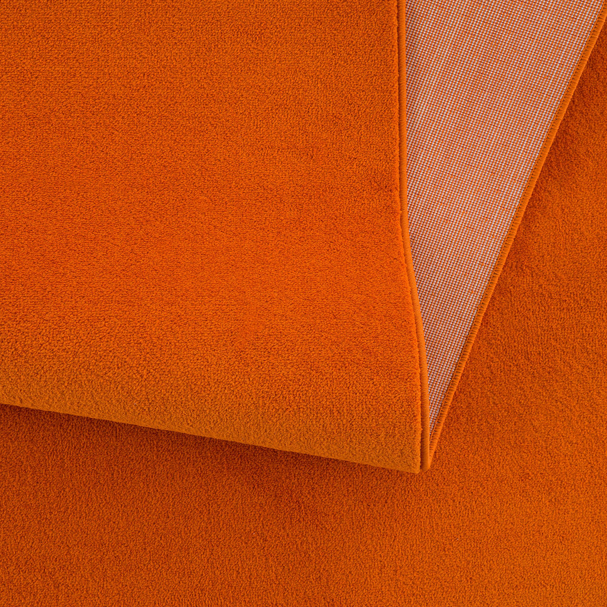 WEBTEPPICH 60/110 cm Uni Orange  - Orange, LIFESTYLE, Kunststoff/Textil (60/110cm)