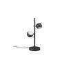 LED-TISCHLEUCHTE Musterring 26,5/16/50 cm   - Schwarz, KONVENTIONELL, Metall (26,5/16/50cm) - Musterring