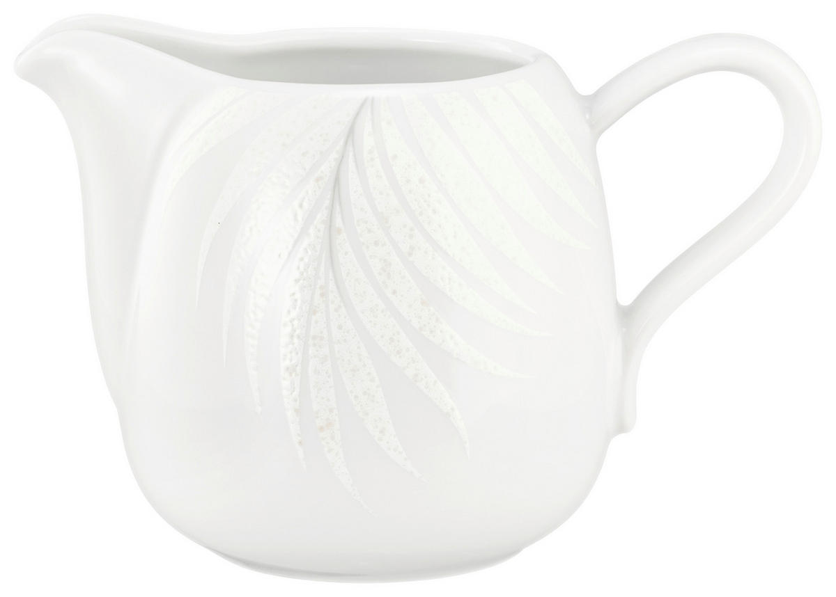 MALI VRČ ZA MLIJEKO   Liberty Mediterranean  - bijela/siva, Basics, keramika (0,26l) - Seltmann Weiden