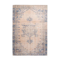 FLACHWEBETEPPICH 140/200 cm Vintage 8406 Blau  - Blau, Konventionell, Textil (140/200cm)