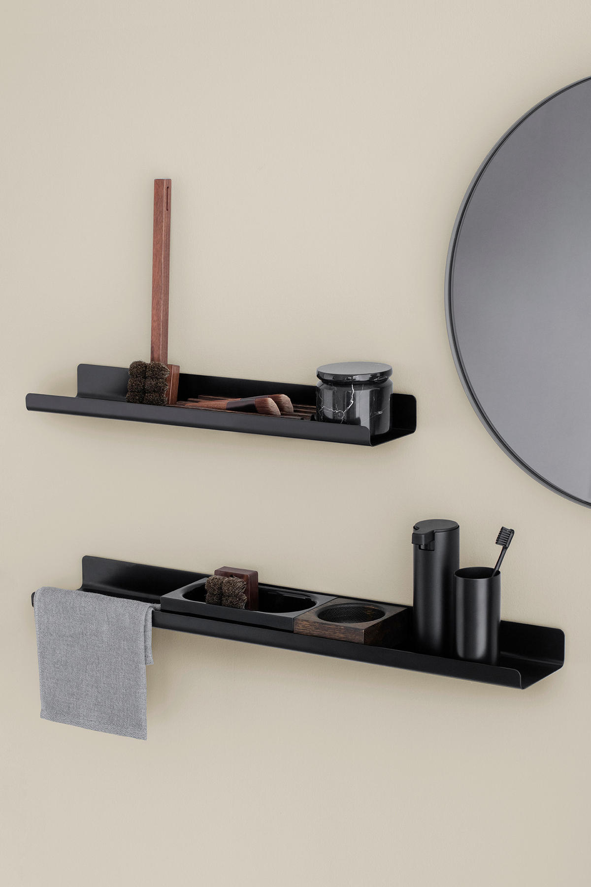 SEIFENSPENDER MODO SPA  - Schwarz, Design, Metall (9/5,5/16cm) - Blomus