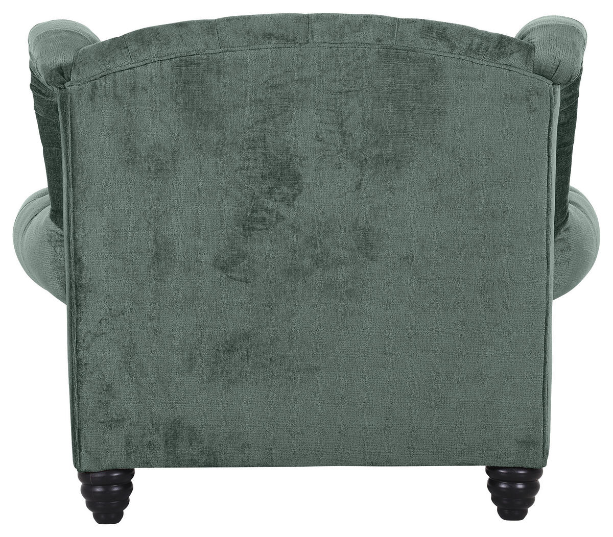 XXL-SESSEL in Chenille Petrol  - Petrol/Schwarz, Design, Holz/Textil (127/106/149cm) - Landscape