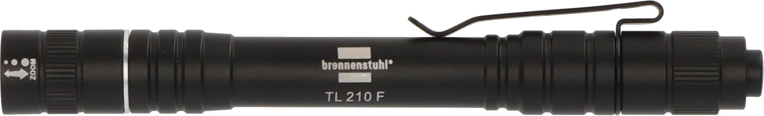 TASCHENLAMPE - Schwarz, Basics, Metall (14,4/1,6/2,2cm) - Brennenstuhl