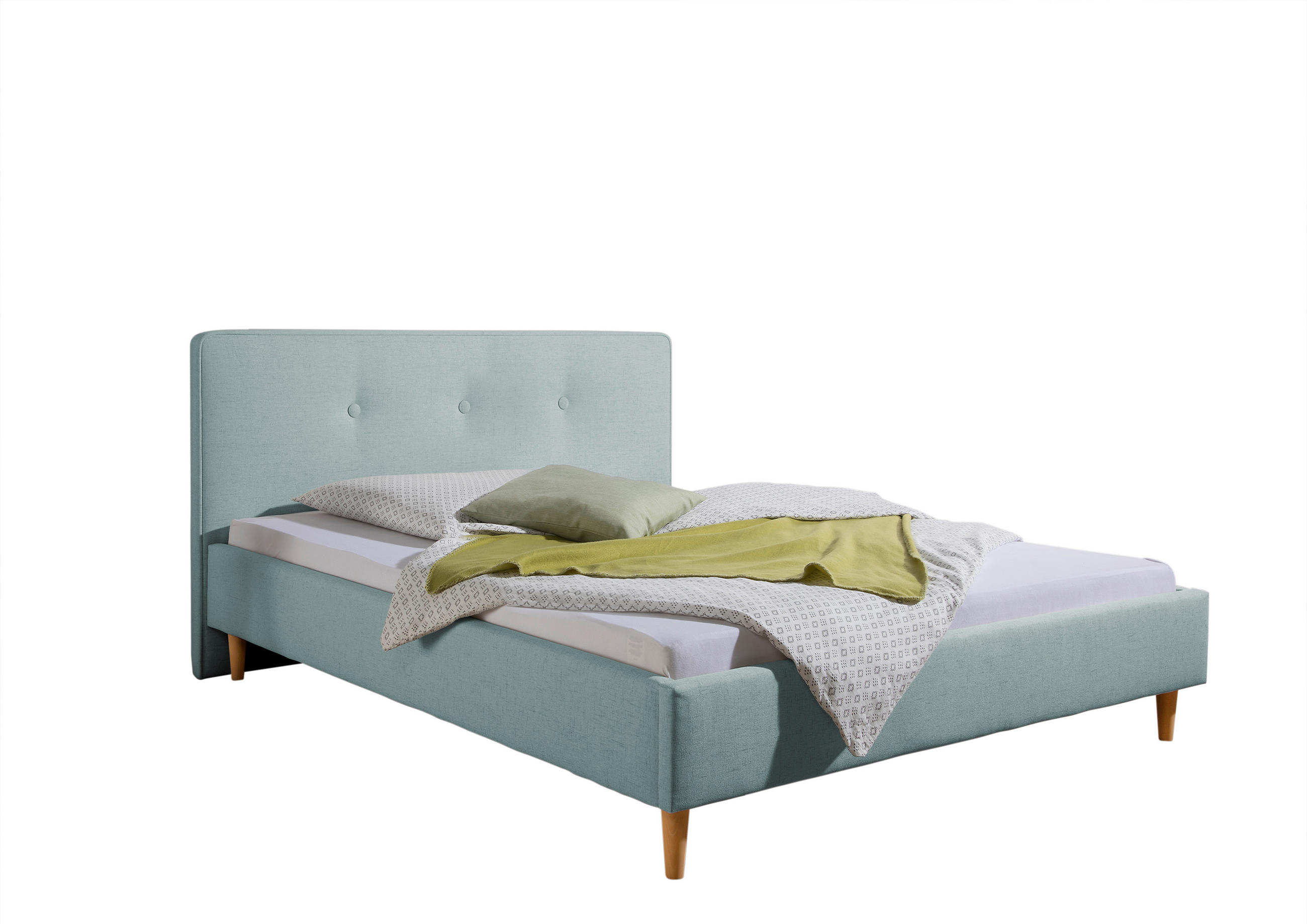 Livetastic Polsterbett Slade Petrol 100x200 cm