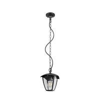 AUSSENHÄNGELEUCHTE - Klar/Schwarz, Konventionell, Kunststoff/Metall (17/17/82cm) - Trio Leuchten