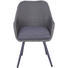 TRÄDGÅRDSSTOL - grå, Design, metall/textil (63/66/87cm) - AMBIA GARDEN