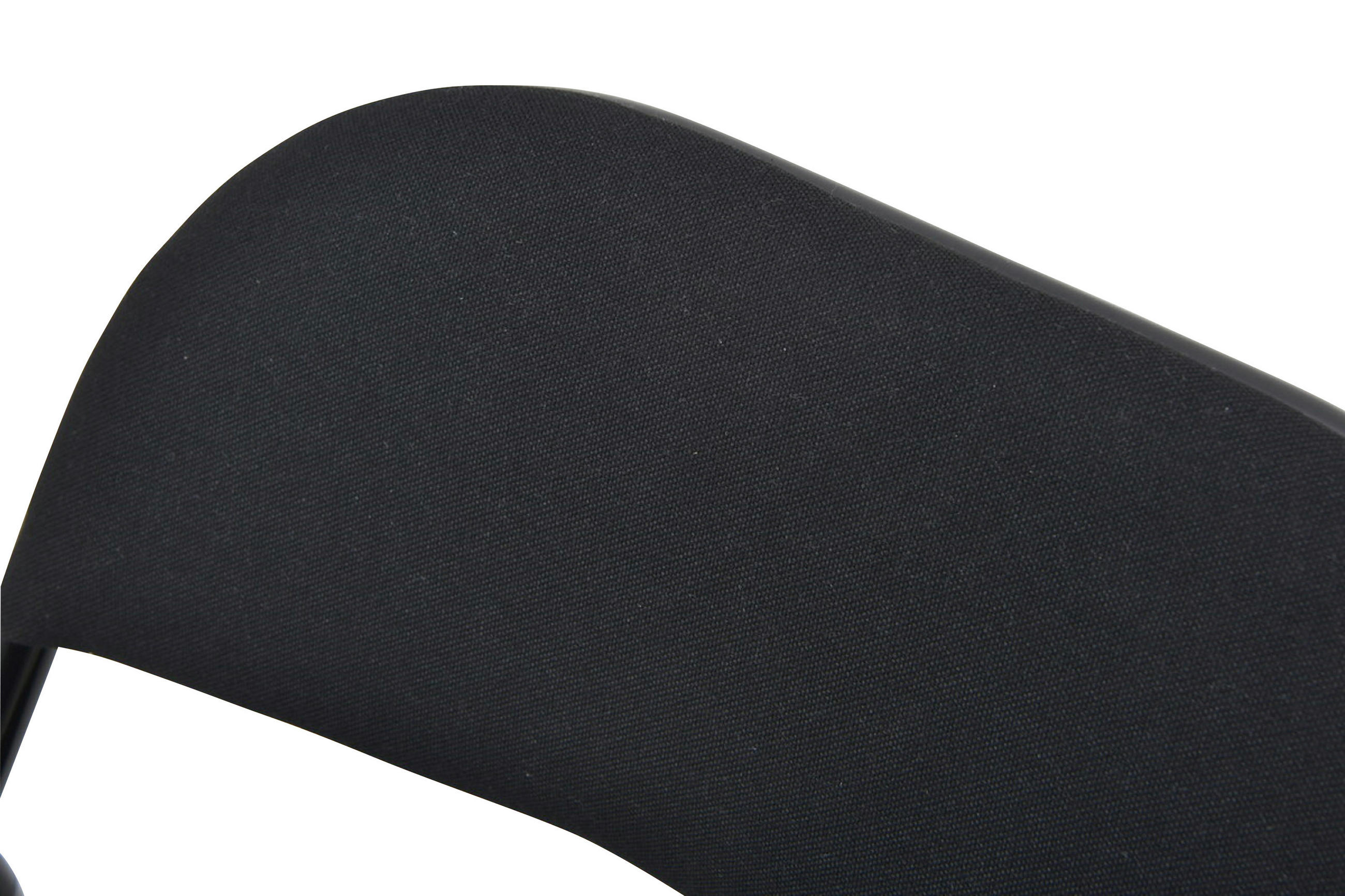 SCAUN PLIABIL in metal, textil negru  - negru, Basics, metal/textil (46,5/79/47cm) - Boxxx